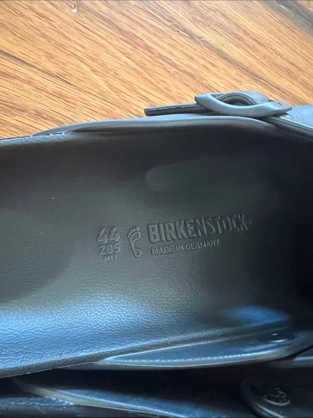 Birkenstock Black Slip-On Clog Mules Sz 44